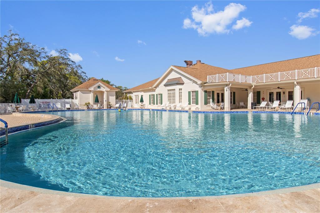 70 Center Oak Circle Spring Hill, FL 34609 - Photo 52 of 58 a view of a house with a yard