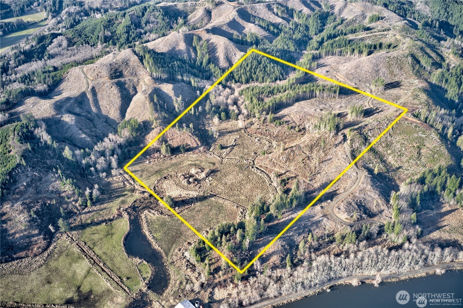 -xx West Deep River Road Naselle, WA 98638 - Photo 1 of 22 a aerial view of a house with a park