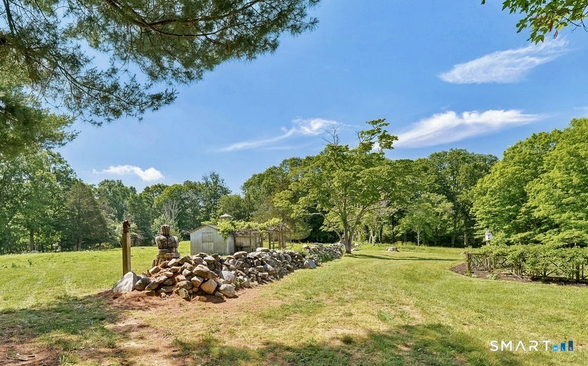 261-1 Grassy Hill Road Lyme, CT 06371 - Photo 37 of 40 Surrounded by pastoral vistas, the property provides a remarkable sense of privacy.