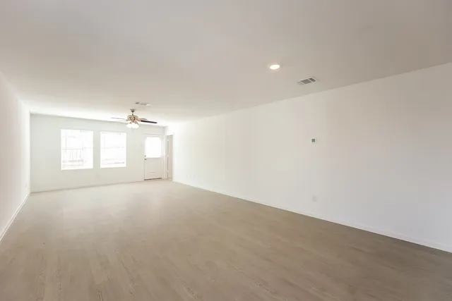 a view of empty room