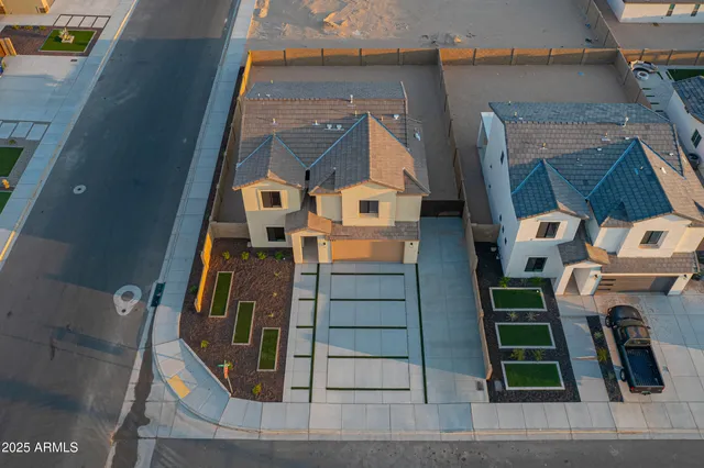 front view of a house with a door