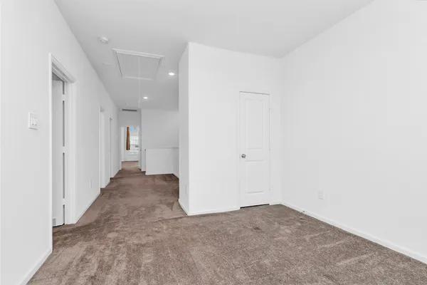 a view of empty room