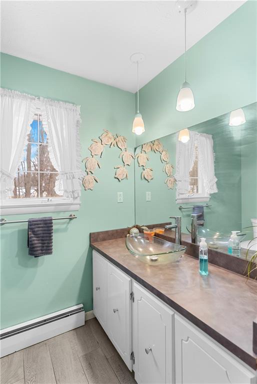 522 Spring Street Jamestown, PA 16134 - Photo 19 of 35 a bathroom with a sink and a mirror