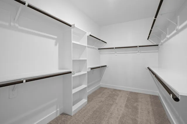 a view of walk in closet