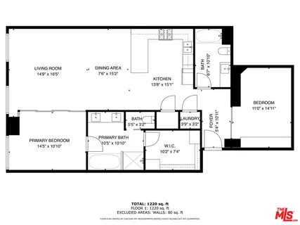 $689,000 | 801 South Grand Avenue, Unit 1508, Los Angeles, CA 90017