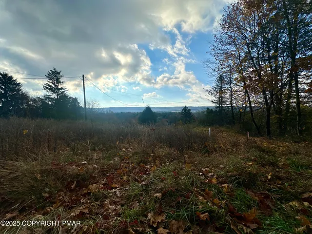 a view of lake with green space
