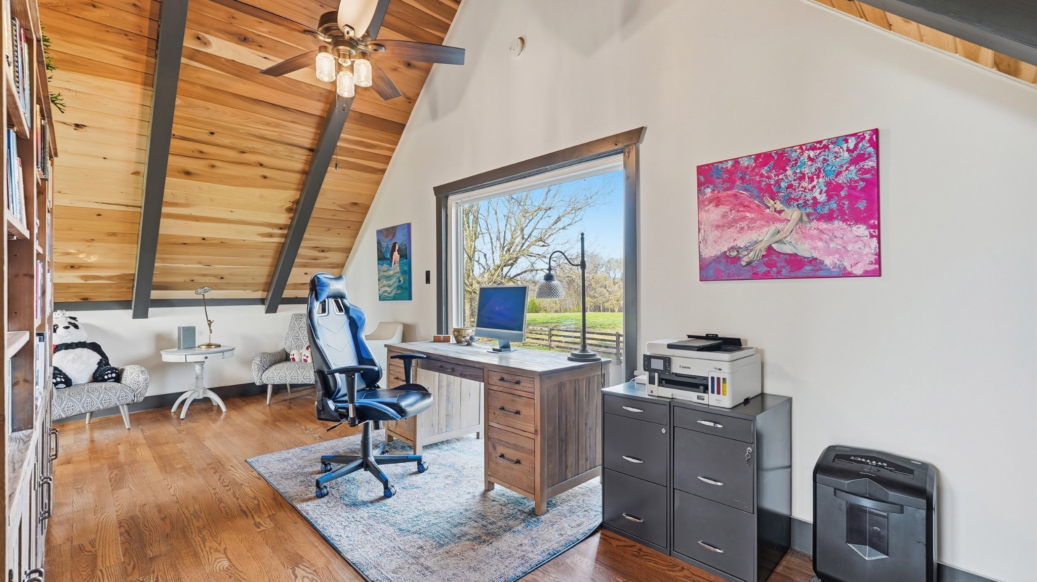 2830 Lockertsville Road Ashland City, TN 37015 - Photo 32 of 100 a view of a workspace with furniture and a window
