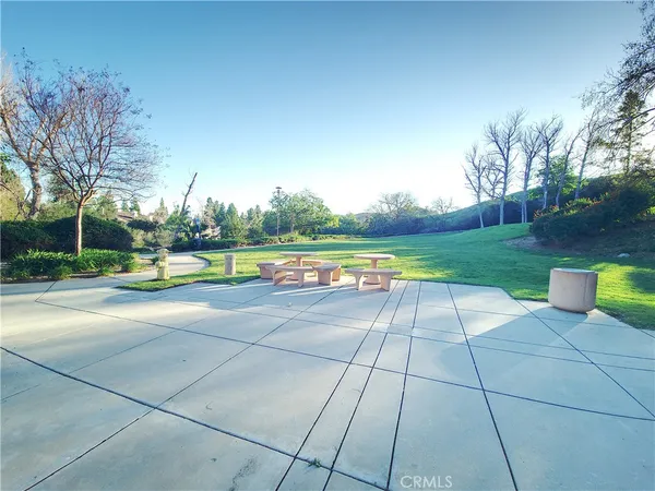 a view of a swimming pool and outdoor space