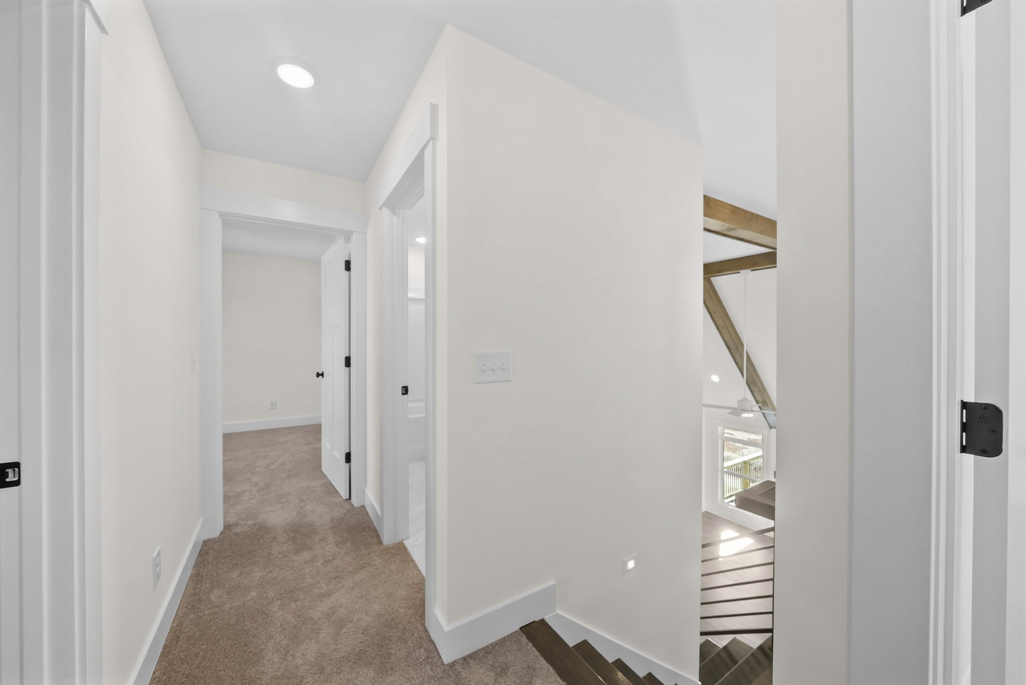 1593 Collins View Way Clarksville, TN 37043 - Photo 17 of 49 a view of a hallway with windows