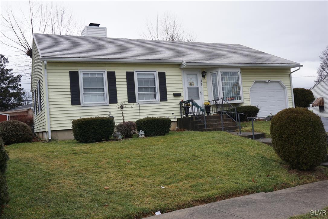 1985 Bathgate Road Bethlehem, PA 18018 - Photo 2 of 22 a view of a house with a patio and a yard