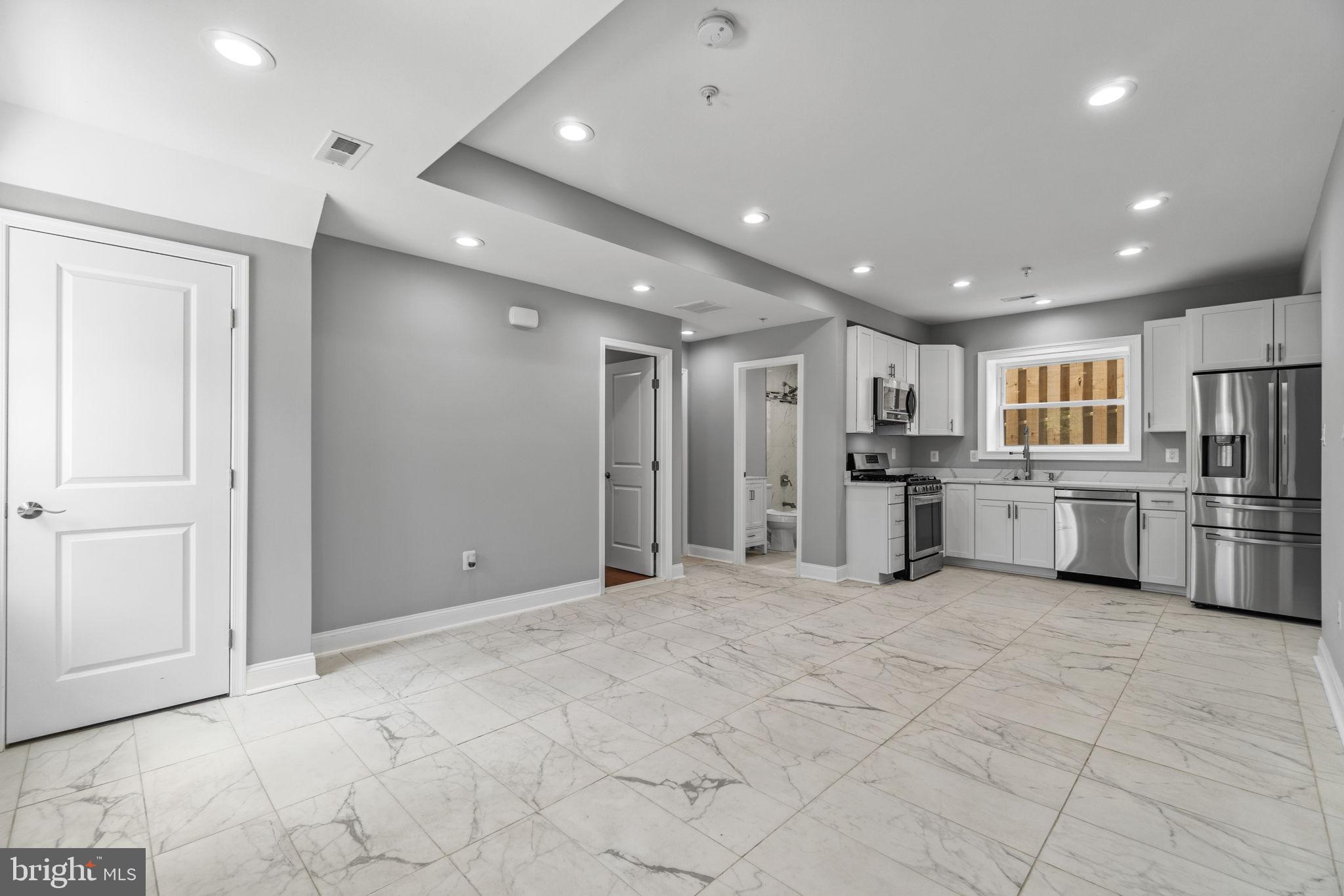 3110 Perry Street, Unit B Mount Rainier, MD 20712 - Photo 3 of 11 Lower level kitchen/living room