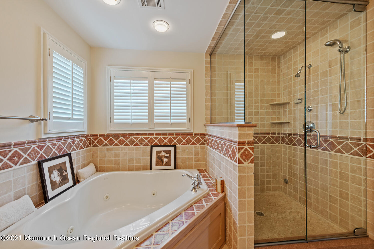 104 3rd Avenue Bradley Beach, NJ 07720 - Photo 20 of 40 a bathroom with a bathtub and a shower