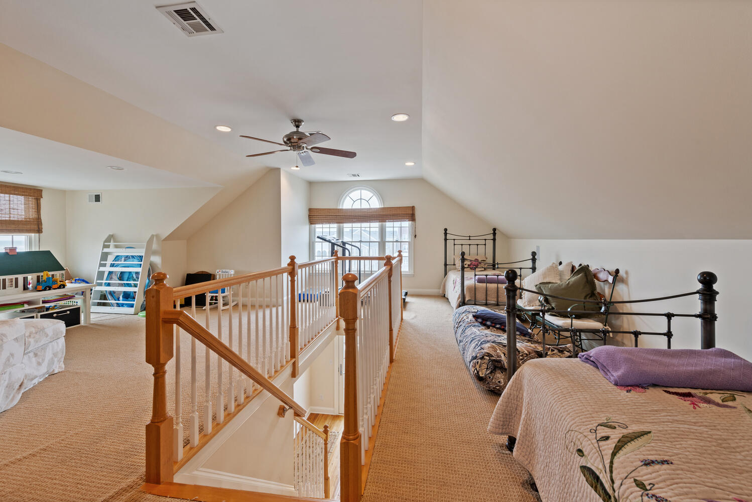 104 3rd Avenue Bradley Beach, NJ 07720 - Photo 24 of 40 a view of a livingroom with furniture and a ceiling fan