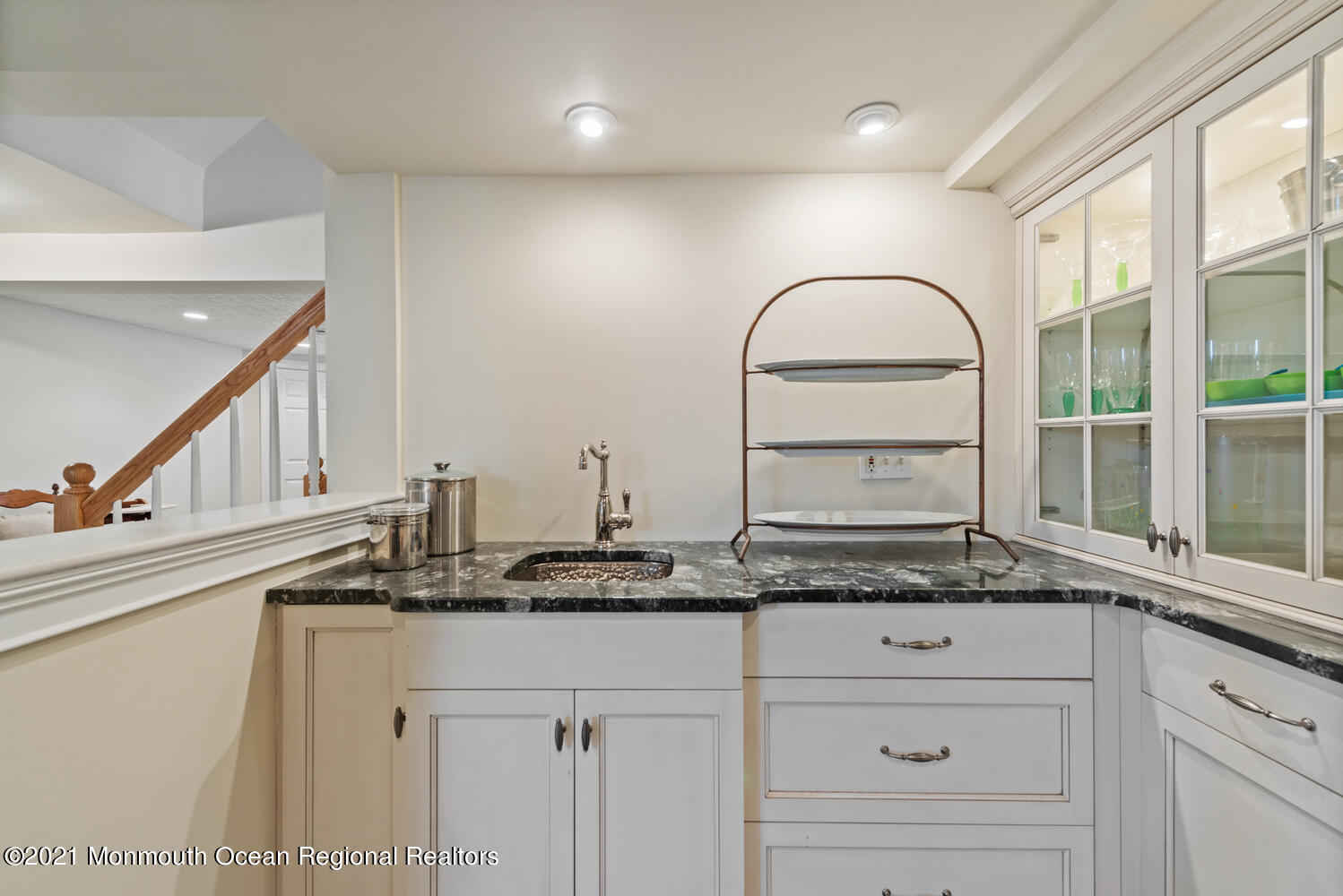 104 3rd Avenue Bradley Beach, NJ 07720 - Photo 31 of 40 a kitchen with a sink and a window