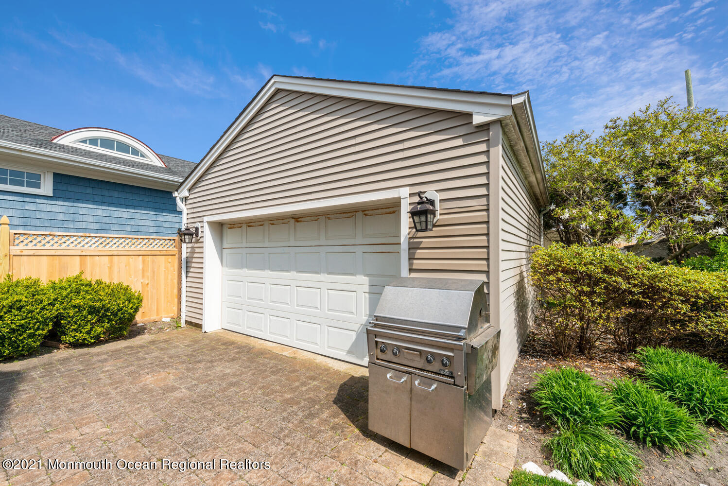 104 3rd Avenue Bradley Beach, NJ 07720 - Photo 33 of 40 a front view of a house with garden