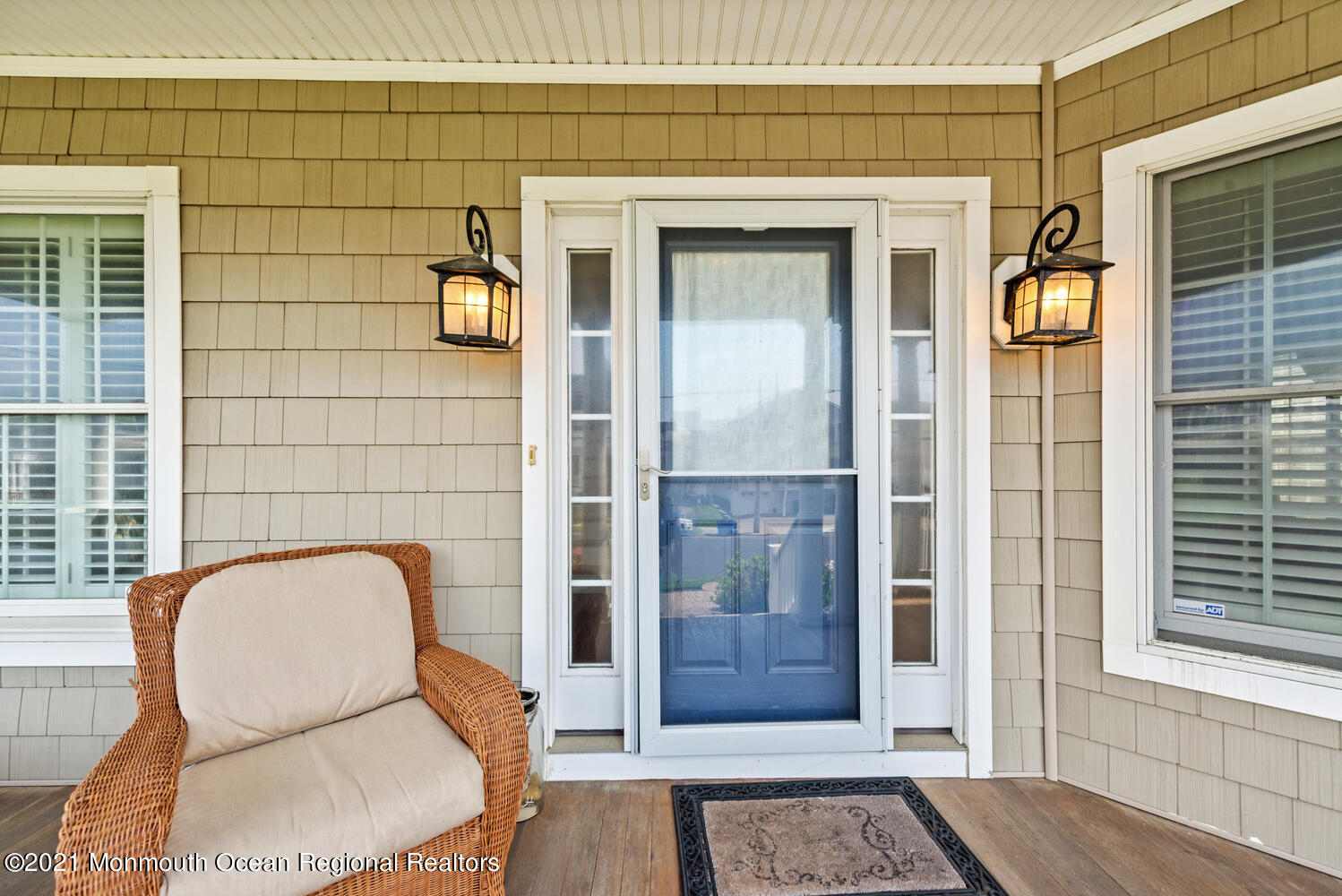 104 3rd Avenue Bradley Beach, NJ 07720 - Photo 5 of 40 a balcony with table and chairs