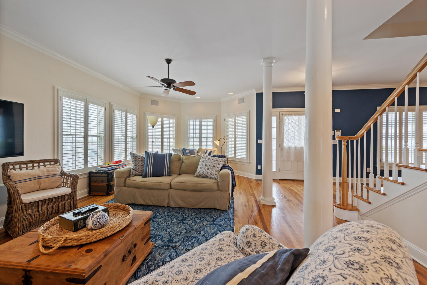 104 3rd Avenue Bradley Beach, NJ 07720 - Photo 9 of 40 a living room with furniture and a table