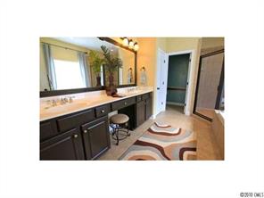 556 Quicksilver Trail Fort Mill, SC 29708 - Photo 7 of 15 a bathroom with a sink a mirror and a toilet
