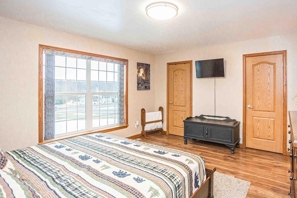 775 Clay Pike Road New Florence, PA 15944 - Photo 26 of 48 a bedroom with a bed and a large window