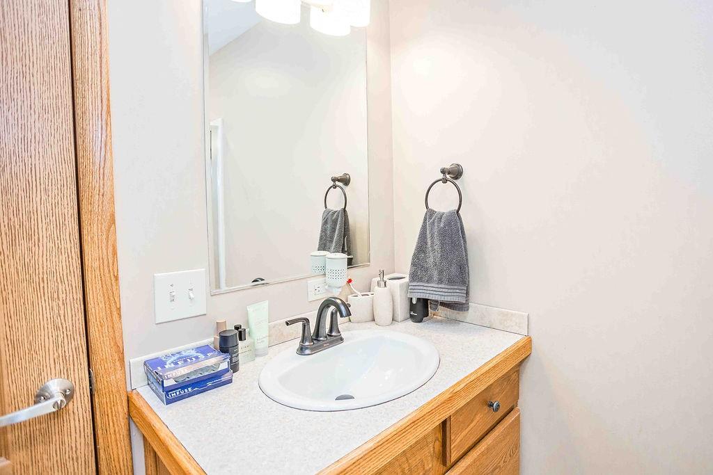 775 Clay Pike Road New Florence, PA 15944 - Photo 32 of 48 a bathroom with a sink and a mirror