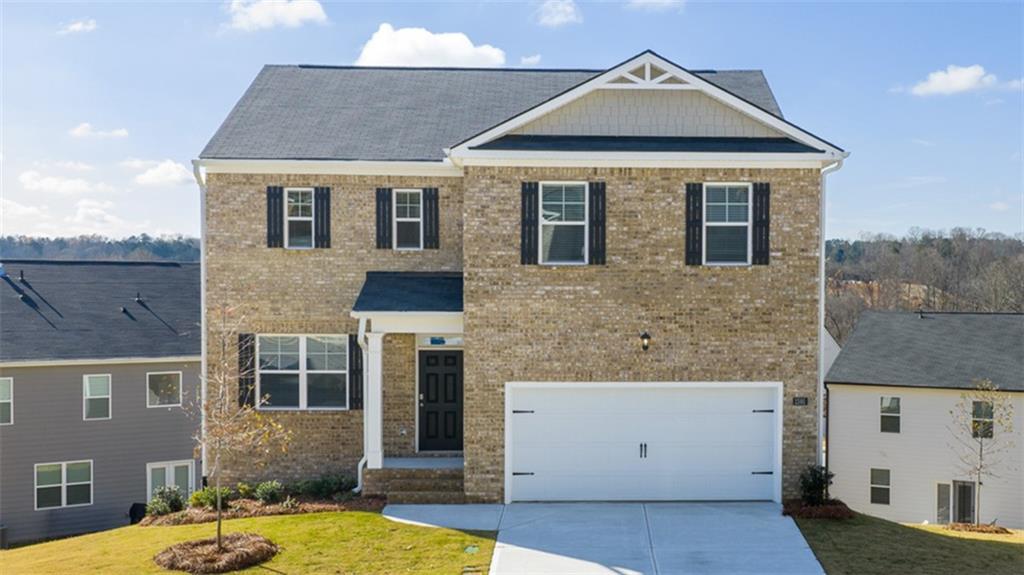 488 Bullock Pass Jefferson, GA 30549 - Photo 1 of 61 front view of a house with a yard