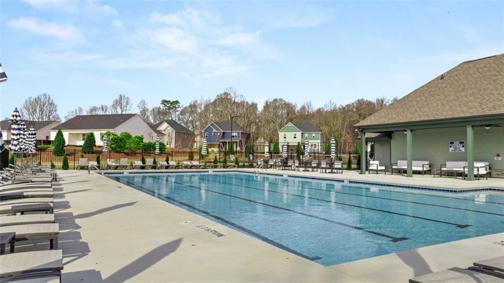 488 Bullock Pass Jefferson, GA 30549 - Photo 50 of 61 a view of a swimming pool and a terrace