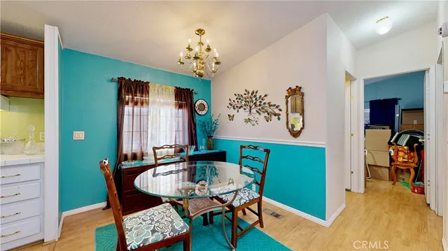 a workspace with furniture and window