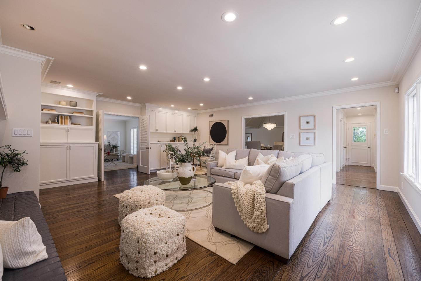 628 Alhambra Road San Mateo, CA 94402 - Photo 6 of 35 a living room with furniture and wooden floor