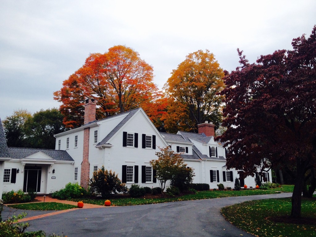 front view of house with a yard