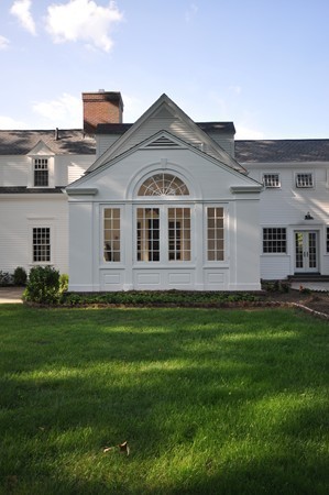 285 Musketaquid Road Concord, MA 01742 - Photo 28 of 30 a front view of a house with a garden