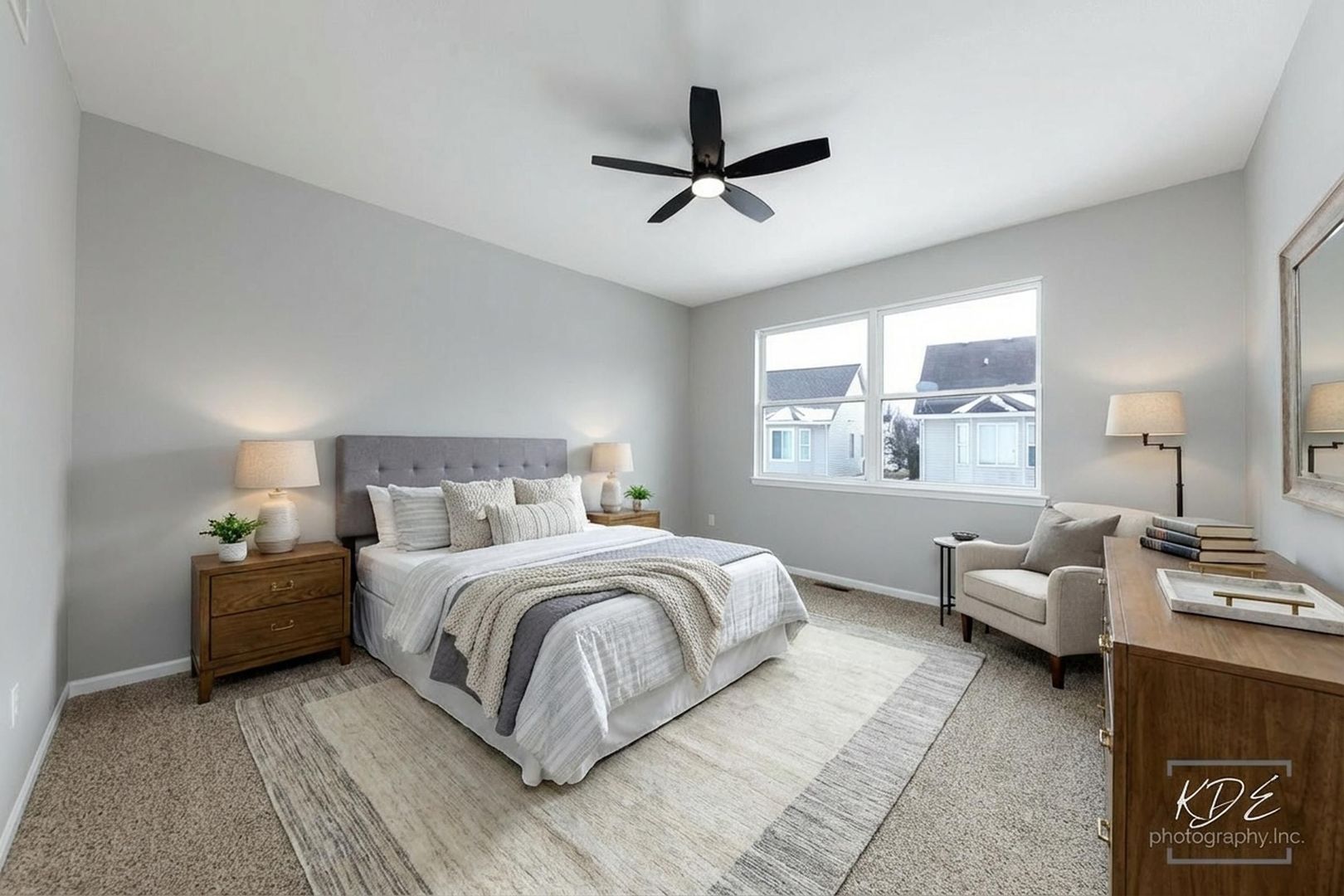 733 Mecosta Lane Romeoville, IL 60446 - Photo 18 of 36 a bedroom with a bed and window