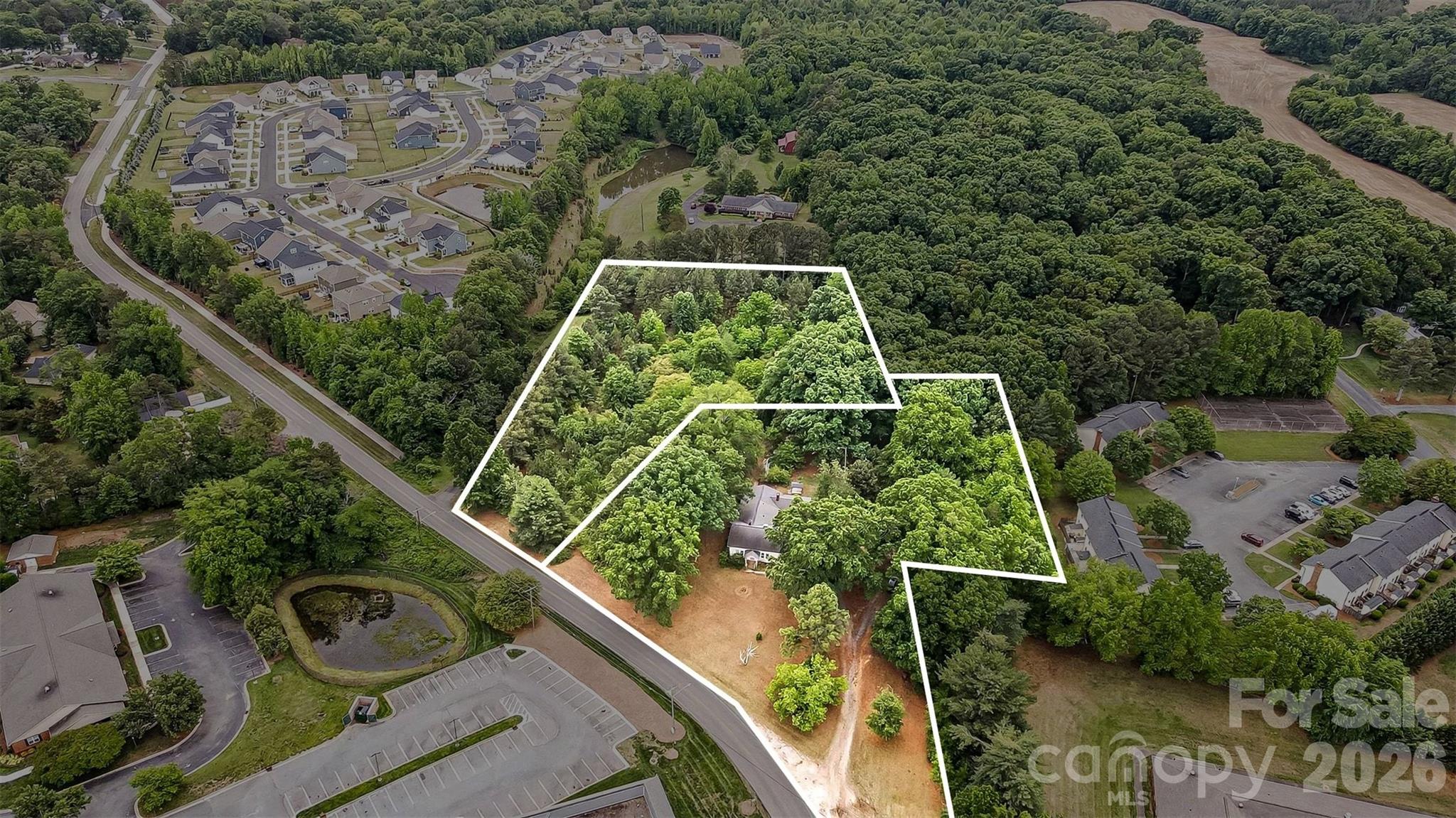 1116 Medlin Road Monroe, NC 28112 - Photo 13 of 40 an aerial view of swimming pool