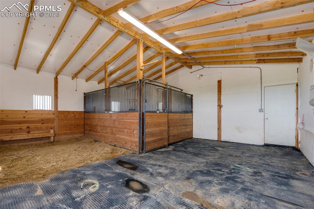 28230 Washington Road Calhan, CO 80808 - Photo 32 of 40 a view of a garage