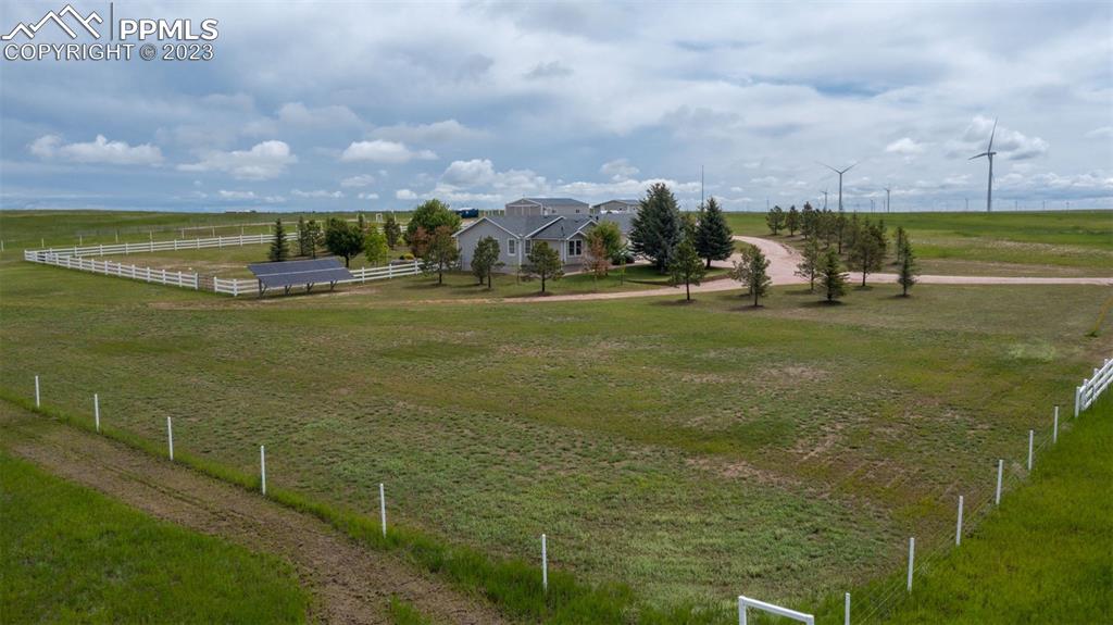 28230 Washington Road Calhan, CO 80808 - Photo 38 of 40 a view of a lake with a big yard