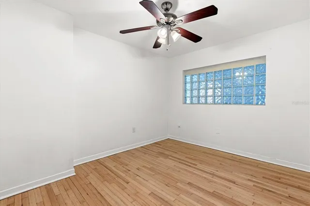 wooden floor in an empty room