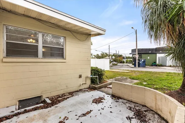 a view of a house with a lake view
