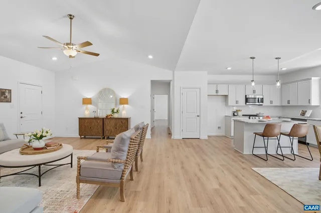 a view of livingroom with hardwood floor and window