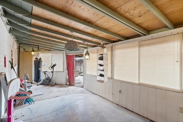 a view of storage and utility room