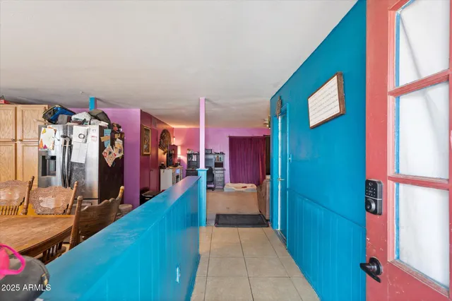 a view of a living room