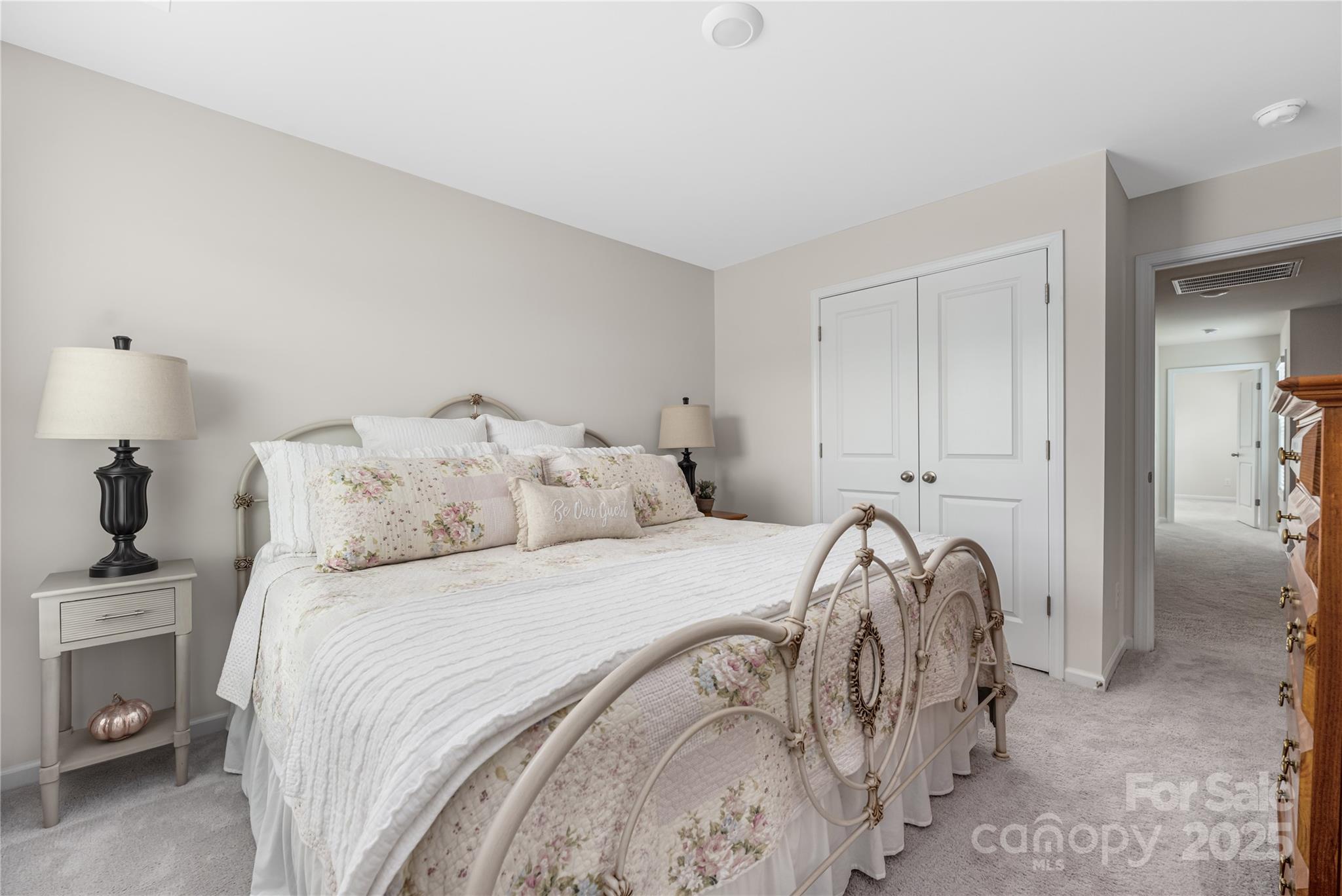 121 Rhuidean Court Troutman, NC 28166 - Photo 29 of 44 a bedroom with a bed and a view of bedroom