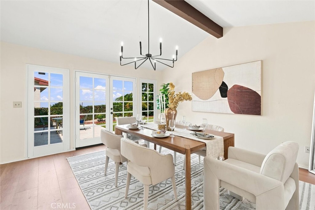 6709 Verde Ridge Road Rancho Palos Verdes, CA 90275 - Photo 16 of 58 Dining room double door leads to backyard