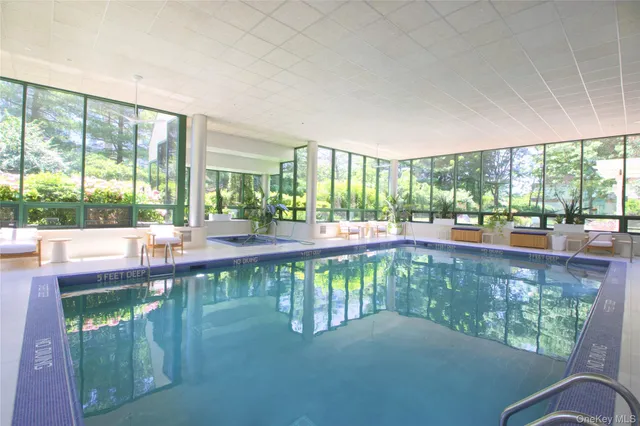 a balcony view with a lake view