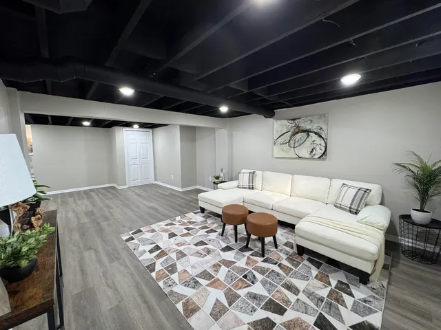 a view of empty room