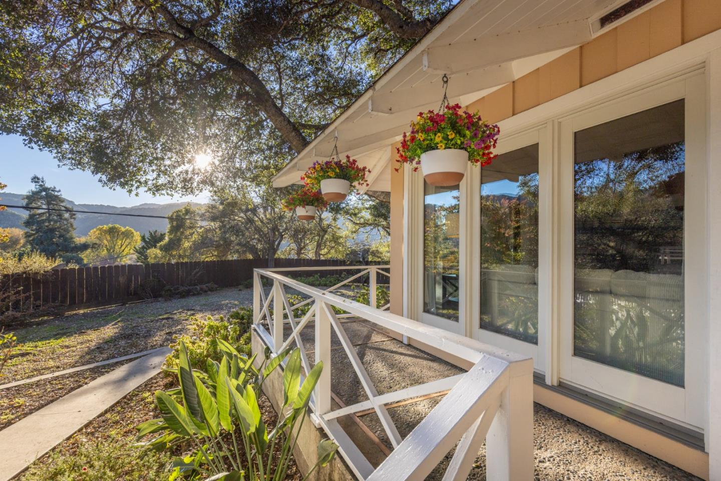9805 Carmel Valley Road Carmel, CA 93923 - Photo 10 of 35 a view of a chairs and table in the balcony