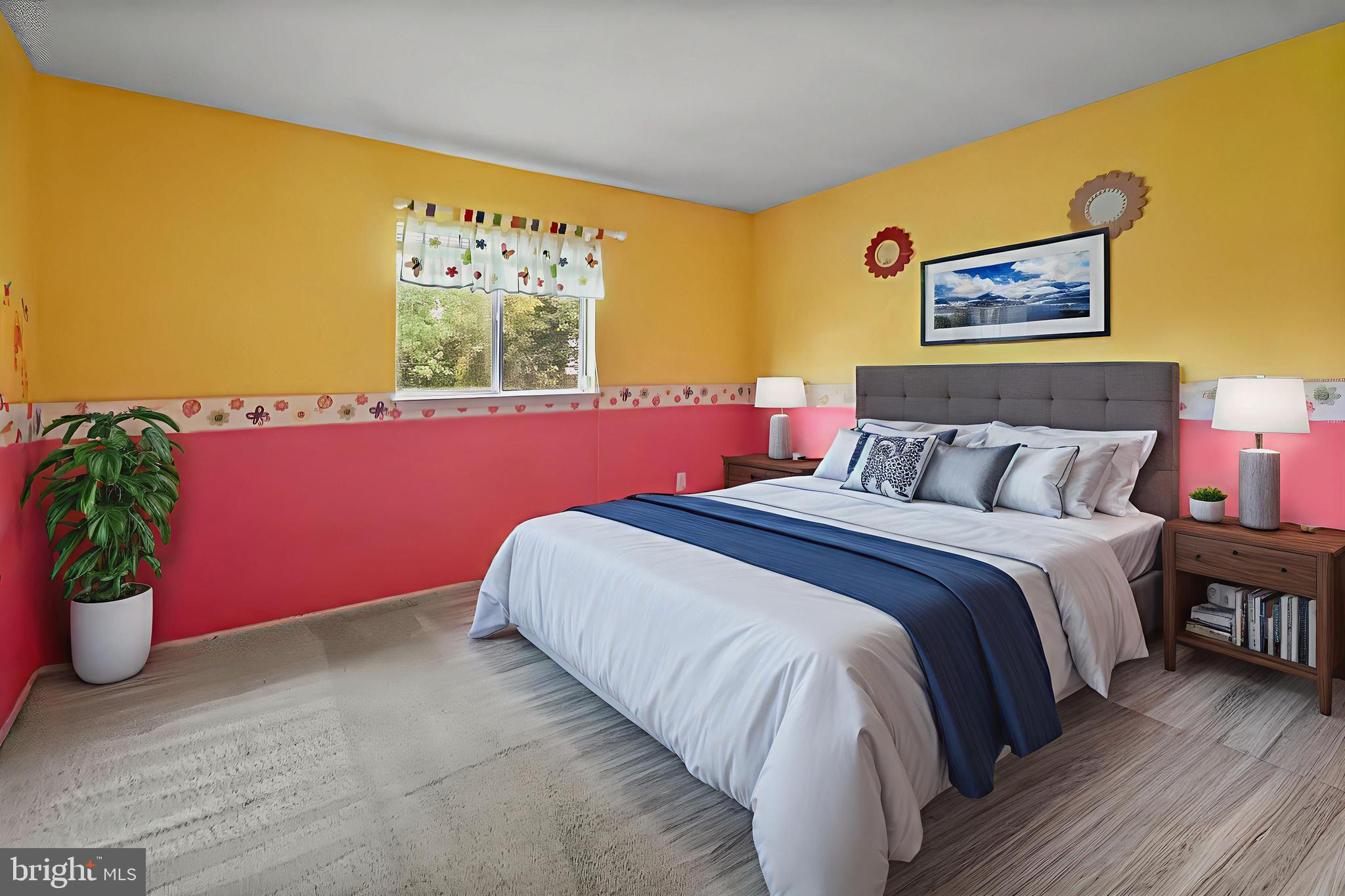 2015 Kennicott Road Baltimore, MD 21244 - Photo 8 of 26 a bedroom with a bed and a painting on the wall