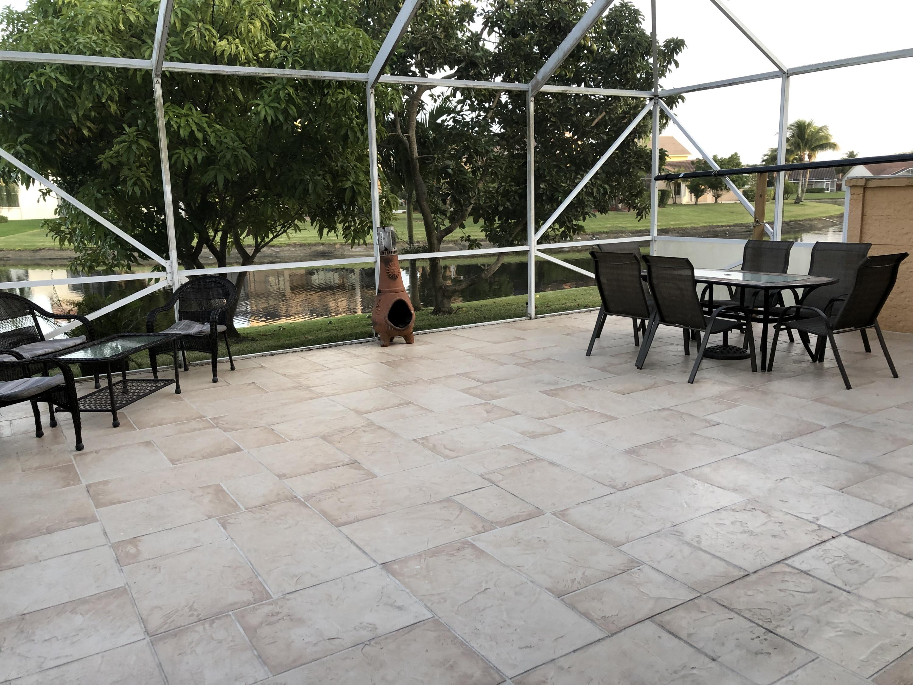 18083 Clear Brook Circle Boca Raton, FL 33498 - Photo 21 of 22 Rear patio