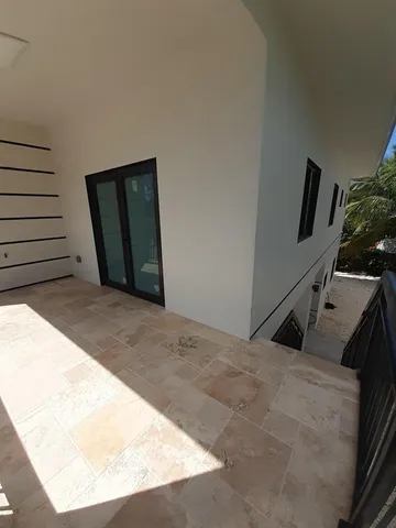 a view of balcony and deck