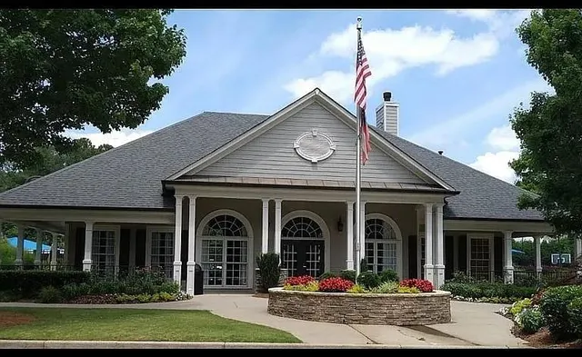 a front view of a house with porch