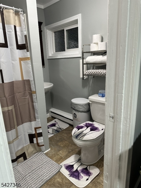 268 Chambers Street, Unit 2 Phillipsburg, NJ 08865 - Photo 9 of 9 a bathroom with a toilet and a sink
