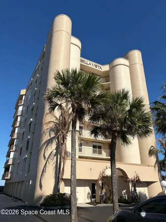 a front view of a building